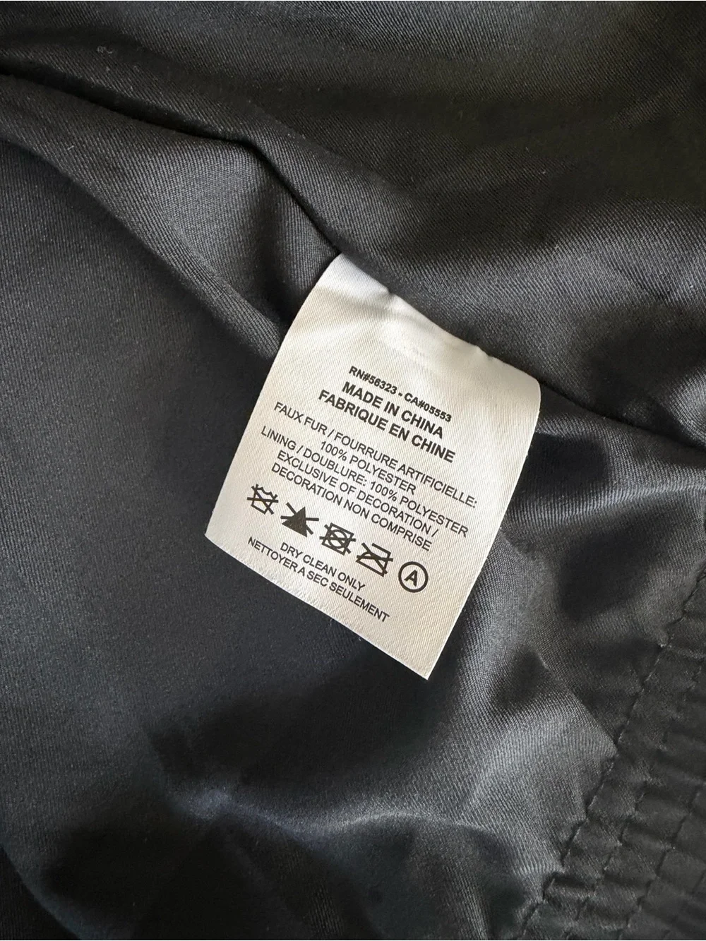 Nike Faux Fur Swoosh Jacket Black Sail Women’s Small NWOT
